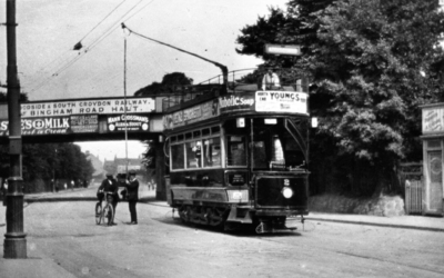 Lower Addiscombe Rd Railway bridge