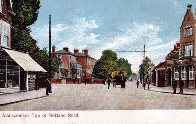 Morland Rd - top of